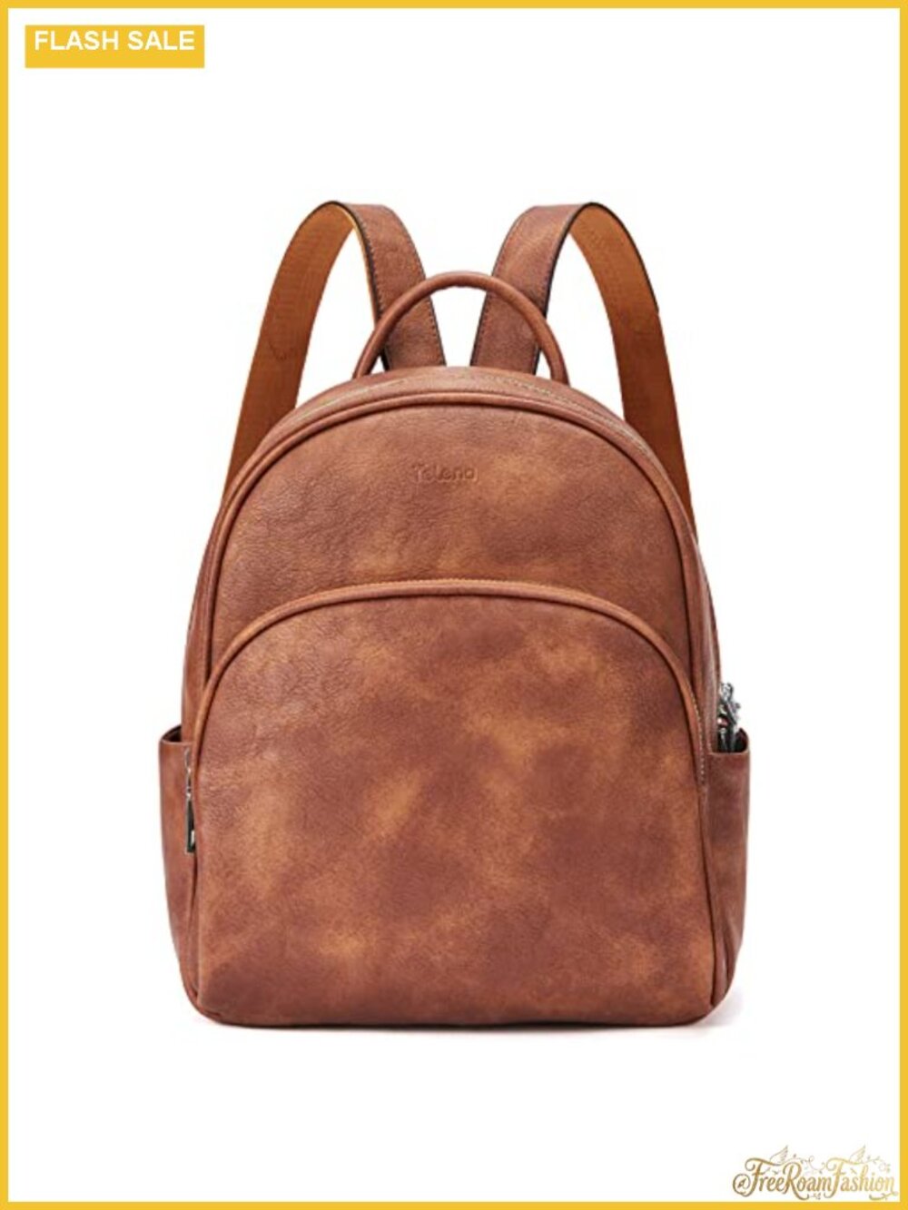 Mini Vegan Leather Backpack Purse for Women Travel Daypack